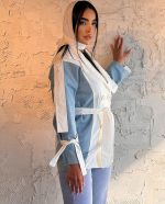 ترنج کت زارا ترکیبی دورنگ کد۲۷۲
