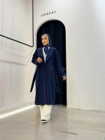 ترنچ کت جین زنانه