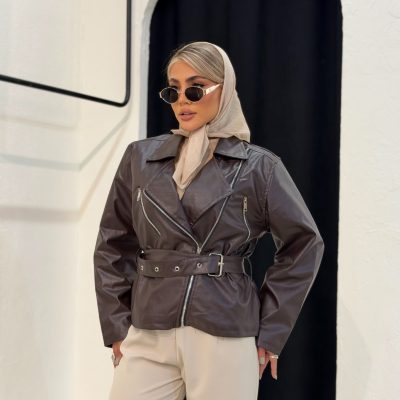 کت چرم زارا زنانه